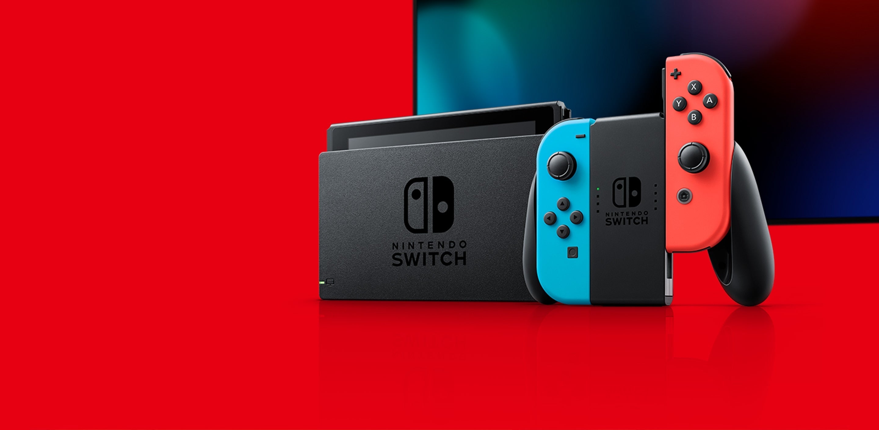 任天堂 - Switch OLED 加強版主機 任天堂 Nintendo 遊戲主機 白色/紅藍色 香港行貨