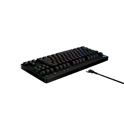 Logitech PRO X 精簡型可換軸機械遊戲鍵盤 (GX 青軸)