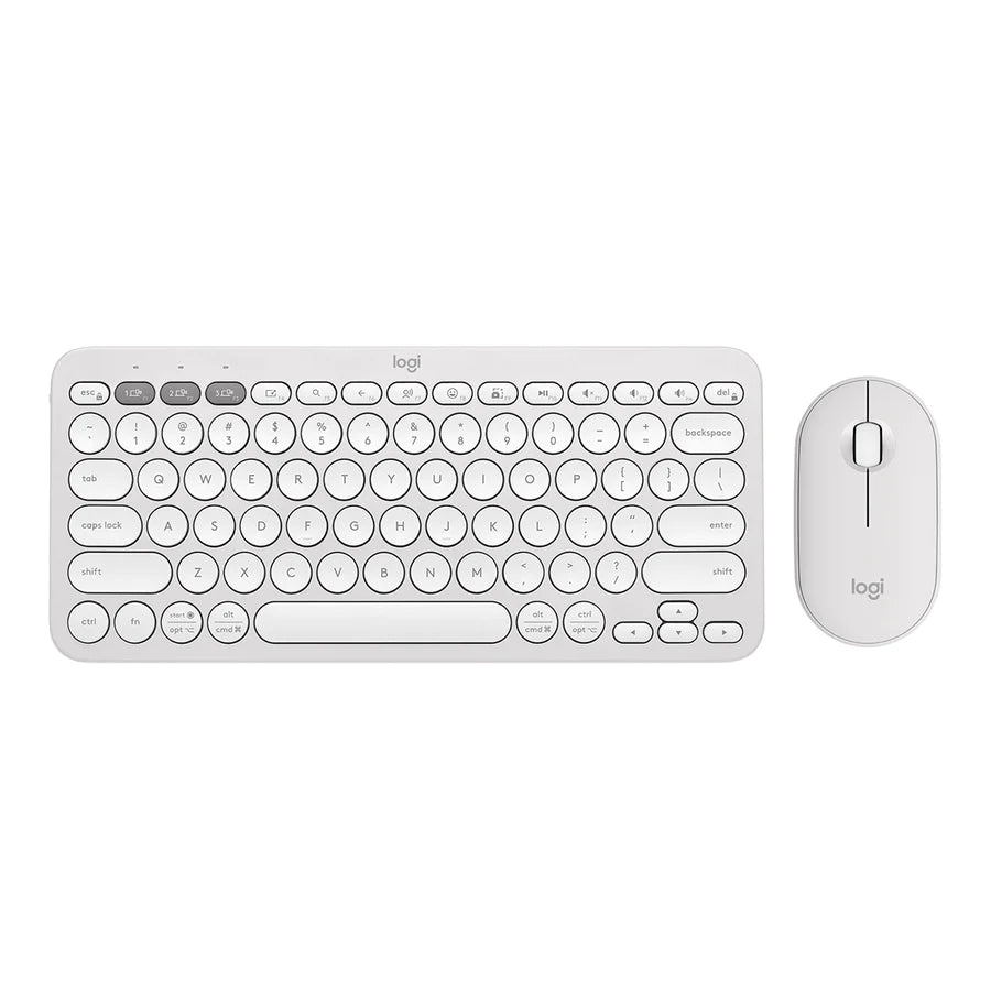 Logitech Pebble 2 Combo Wireless Slim Keyboard and Mouse Set (US English)